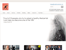 Tablet Screenshot of healthmindbody.net
